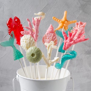 Nautical Lollipop CenterpieceBeach Wedding 12 PCS image 3