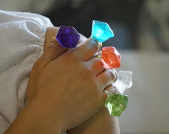 Candy Ring: Bridal Shower Party Favor in a Box - 1 Ring