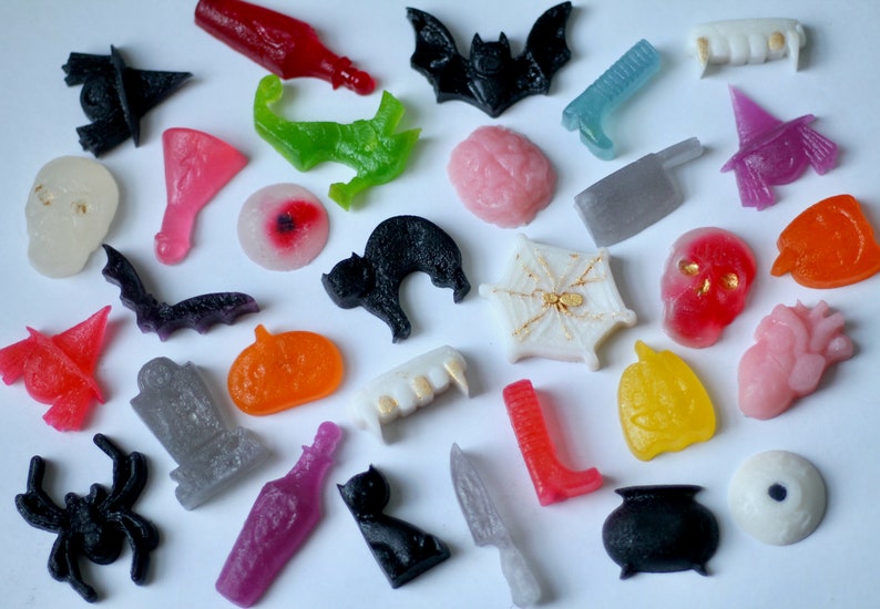 The Best Halloween Lovers Kohakutou Gift Treat or Treat Japanese Spooky Candy Vegan Candy Witchy Treats image 2