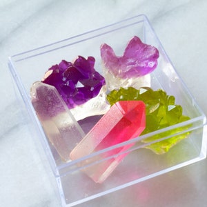 Edible Gem Candy: Crystal Healing Sugar Rocks, 6 Boxes