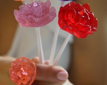 Rose Candy Ring: Flower Girl Proposal, Bridal Shower Party Favor 1