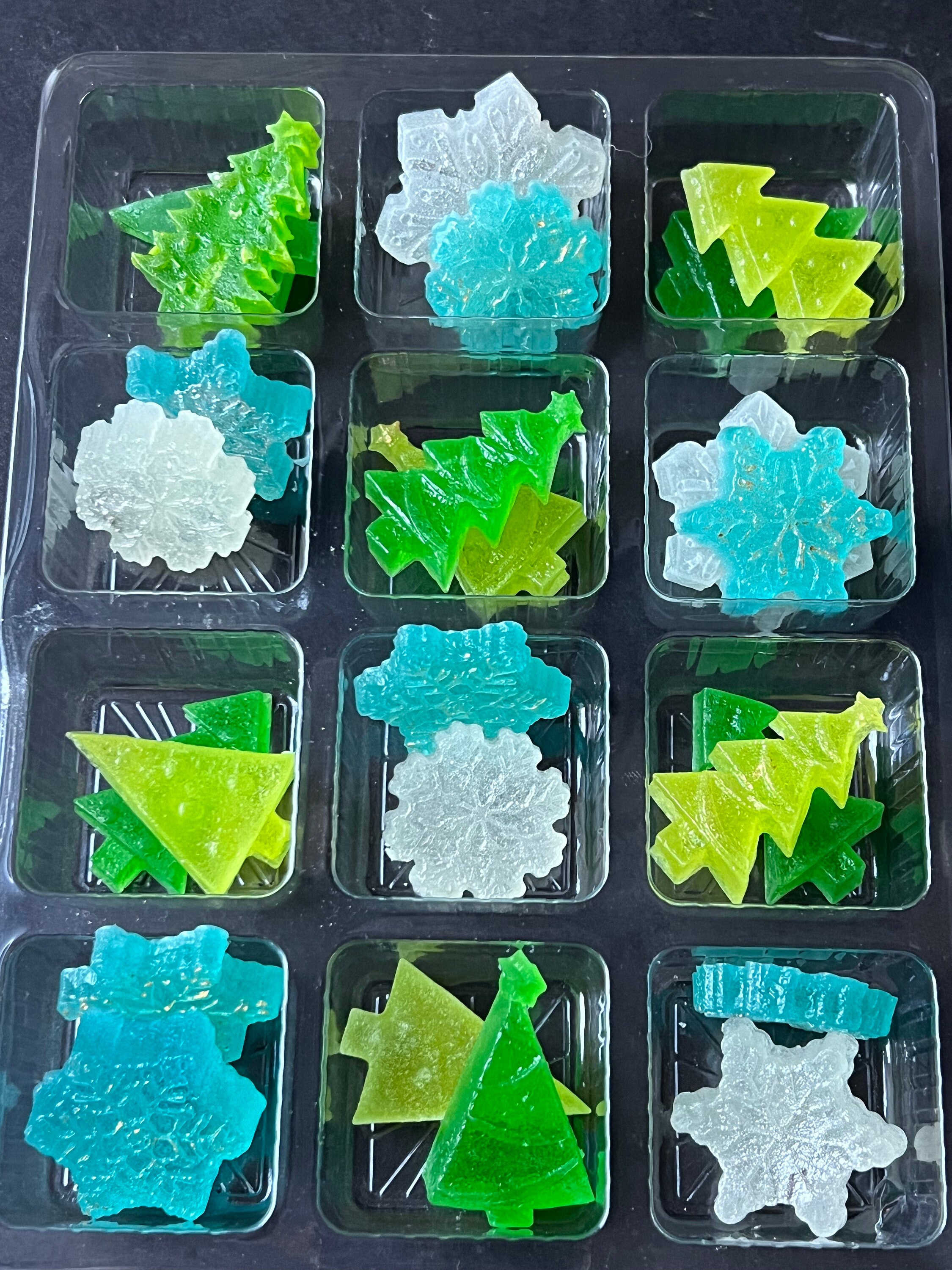 Christmas Kohakutou Candy Gift Box: Japanese Gourmet Holiday Treat