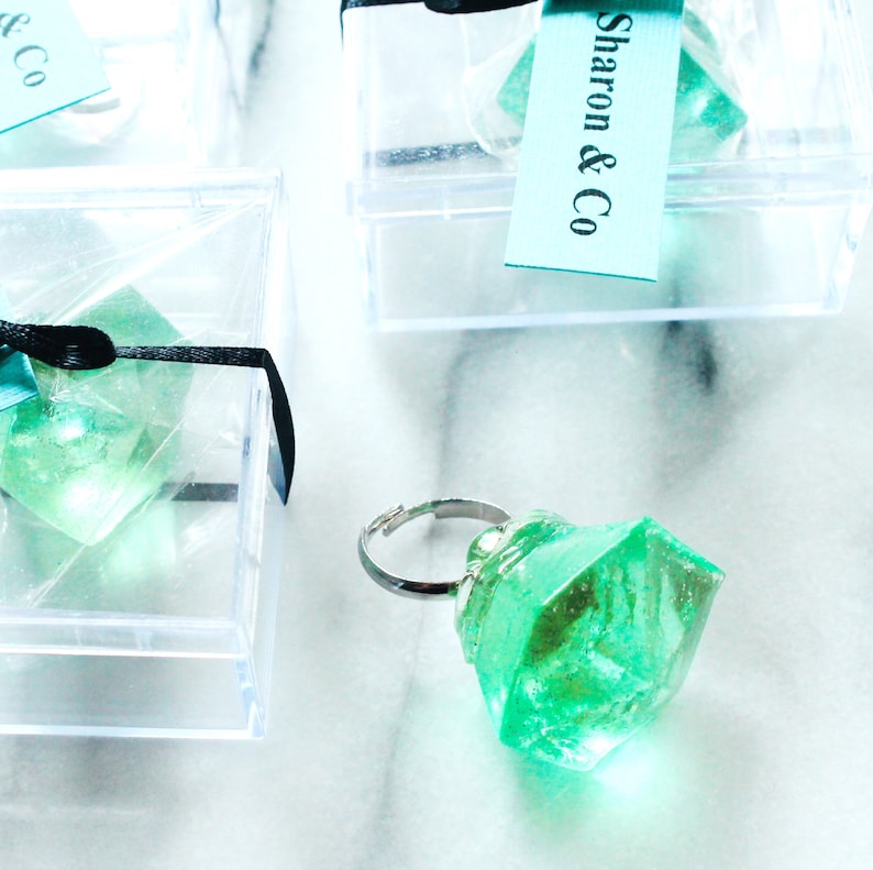 Ring Pop In A Box Bridal Party Ideas Fun Proposal Ring Etsy