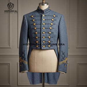 1930s South Carolina Citadel Military Academy Cadet Dress Uniform, Civil War Reenactment