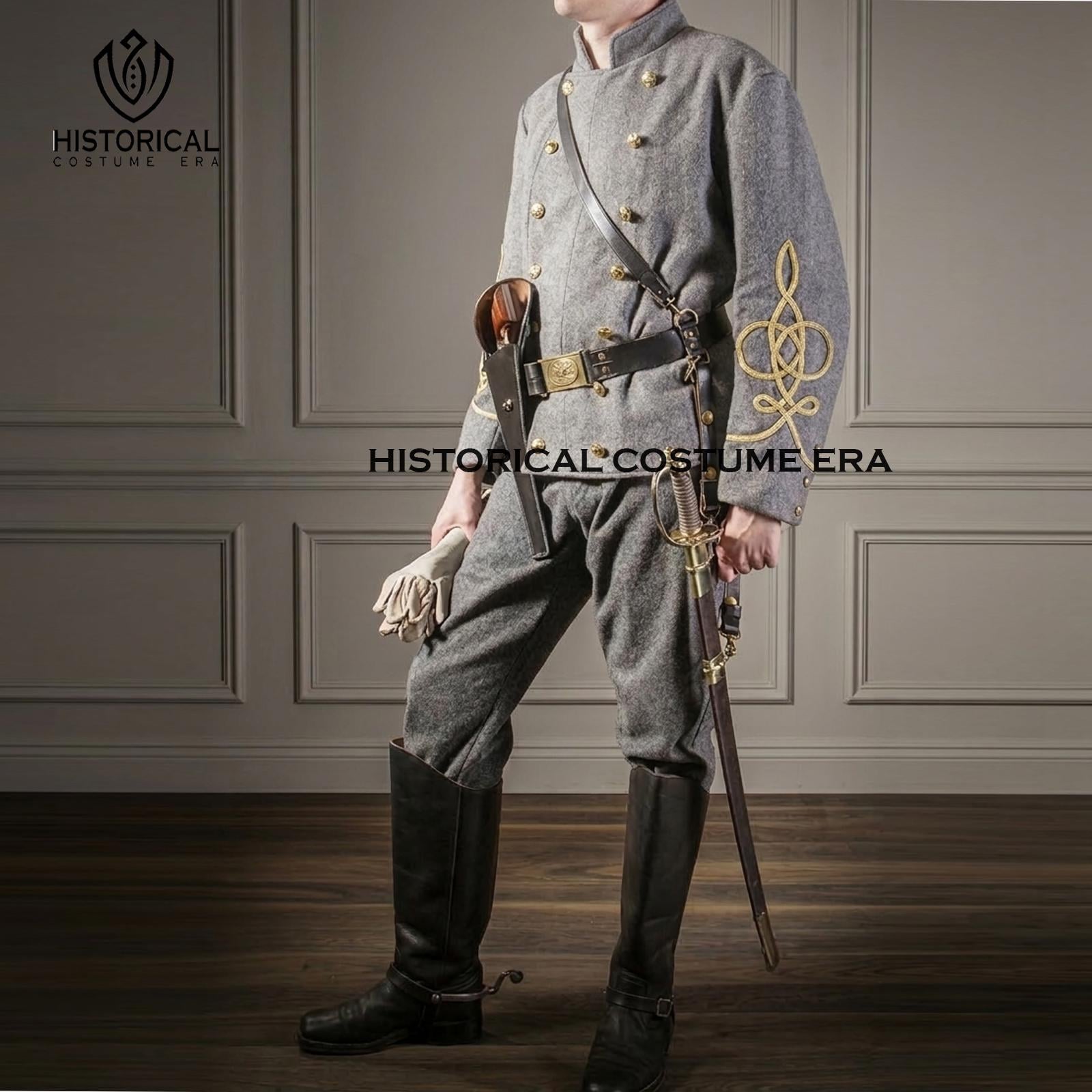 Confederate officers uniform - Etsy 日本