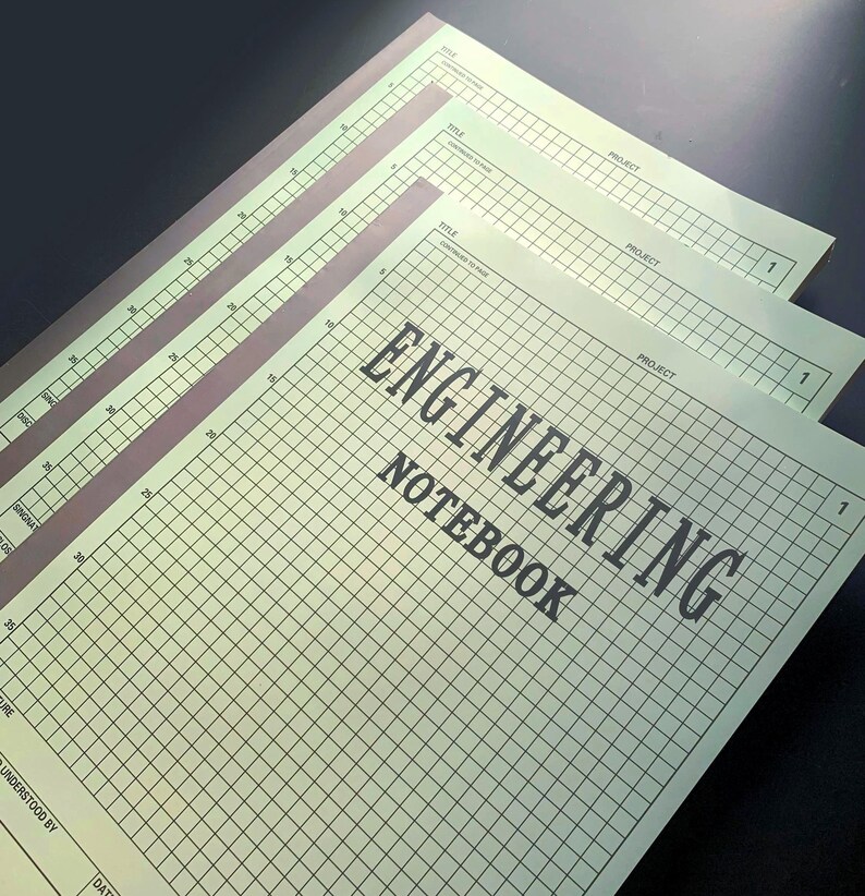 1 MODERN GRID NOTEBOOK Pad | Stationary | Journal | Notes | Notepad ...