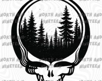 Adesivo Grateful Dead "Steal Your Face" Con Scritta Classica - Foto 6