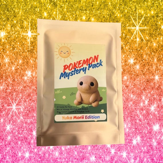 Pokémon Yuka Morii Mystery Pack – 10 Clay Art Trading Cards - Etsy
