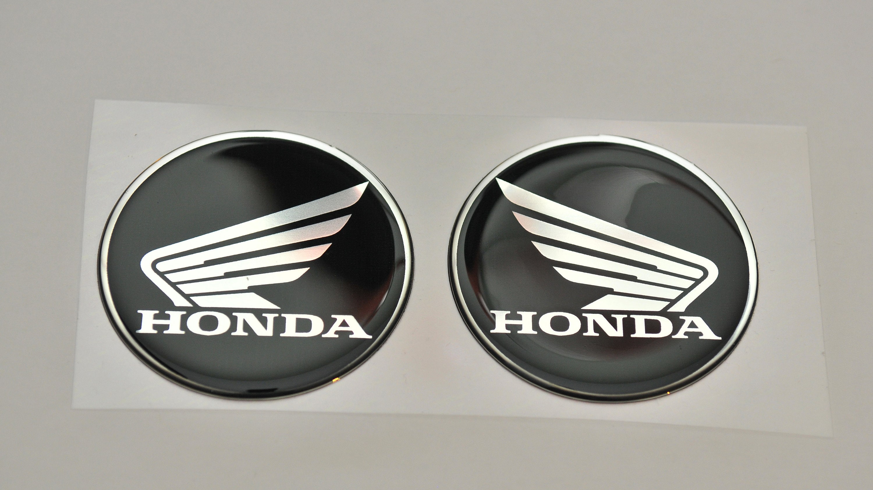 2pcs X Honda Logo Sticker Dia 60 Mm Domed 3d Decal Logo Etsy