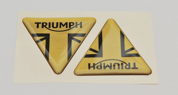 Moto Car Emblem Decal Logo Cap Stickers 4 pcs 50mm 3D effect