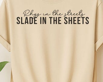 Camiseta Rhysand & Slade: ACOTAR Romantasy Comfort Colors