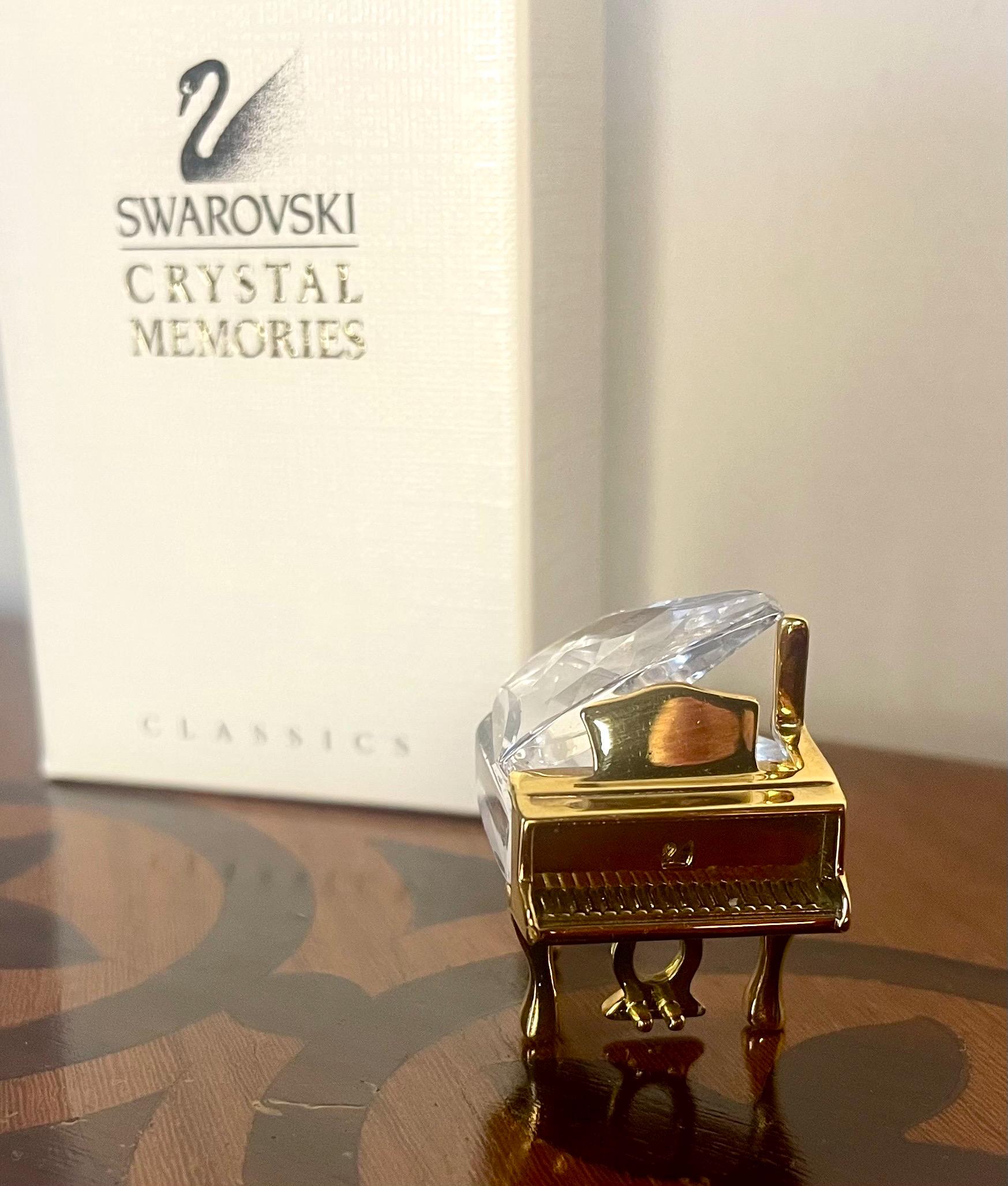 スワロフスキー クリスタル メモリーズ グランドピアノ フィギュア