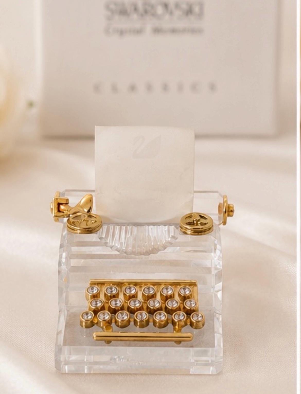 Swarovski Typewriter - Etsy
