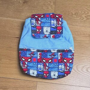 Customizable backpack with embroidered name