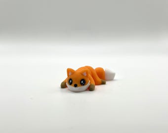 3D Printed Articulated Fox – Flexi Fidget Desk Toy