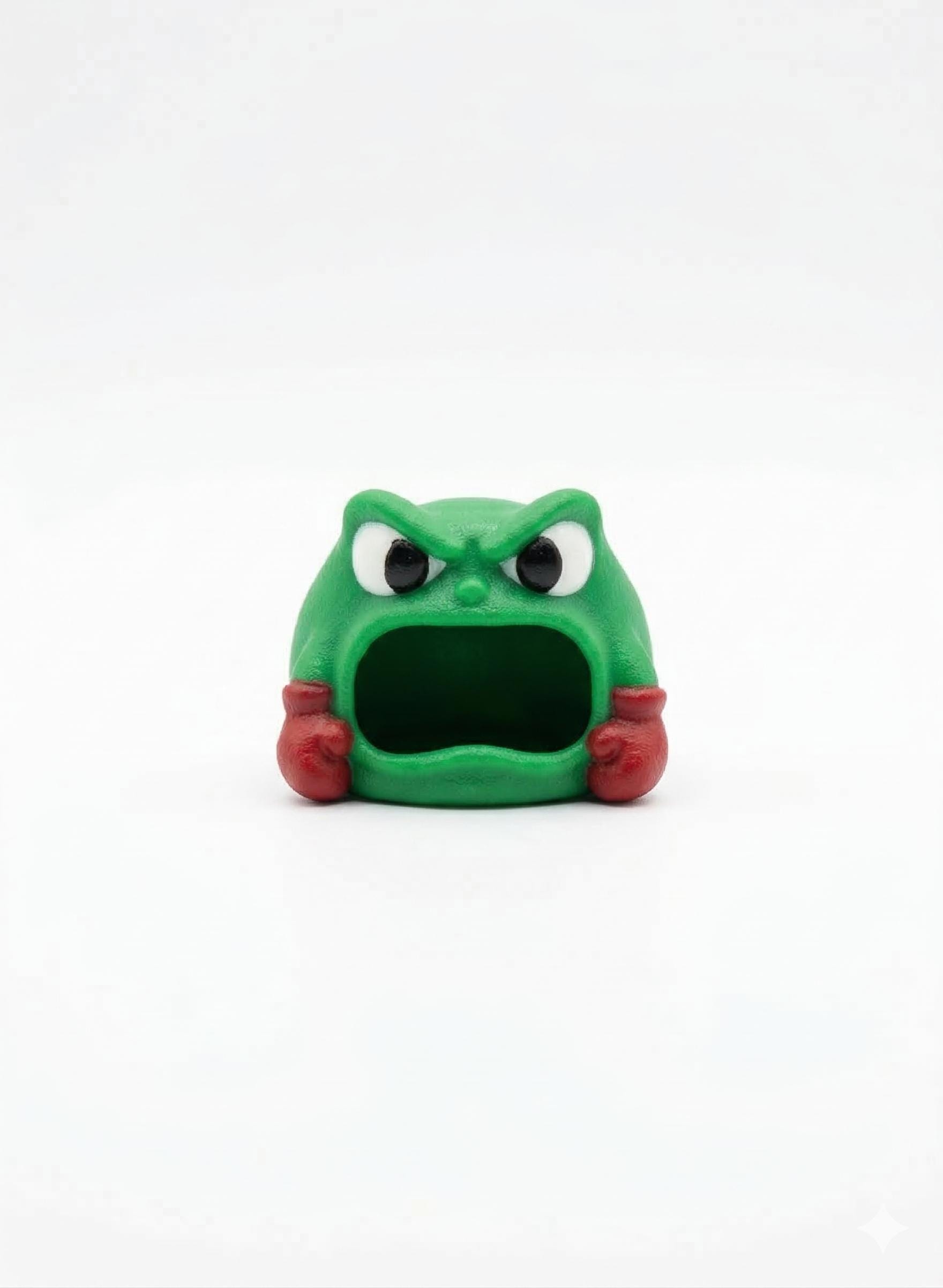 Boxing Frog 3D Printed Cuphead Inspired Boxing Frog Jumping Spider Hide | Hidden ...