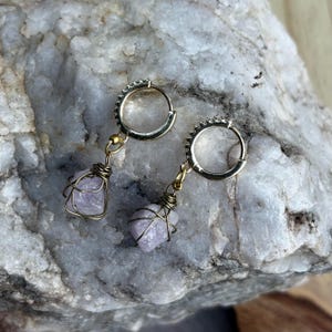 Amethyst Dangle Earrings