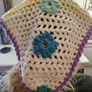 Adult Crochet Bandana