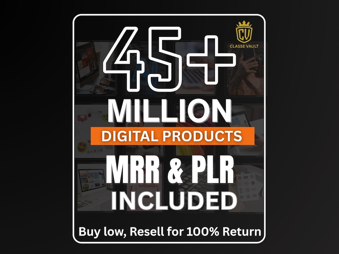 Plr Comp R Rr Inn 45 Million+ Ultimate PLR MRR Bundle Ideal for Passive Income, Plr Mrr ...