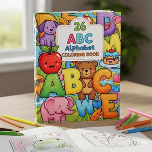 ABC Alphabet Coloring Pages: Printable Preschool Learning Activity (PDF Download)