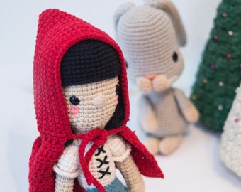 Little Red Riding Hood Crochet pattern/Amigurumi