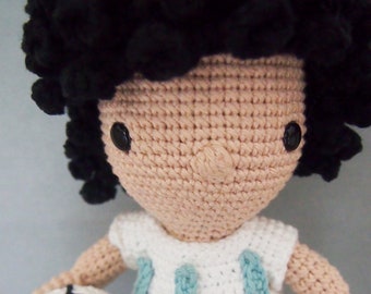 John the Argentinian Soccer Player-Crochet pattern/amigurumi