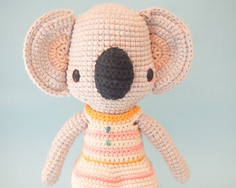 Mia the Koala doll Crochet Pattern/Amigurumi