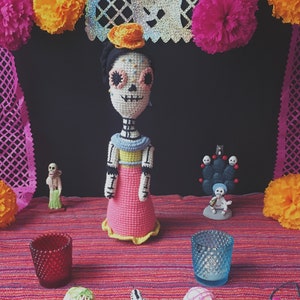 Catrina, day of the death doll Crochet Pattern/Amigurumi