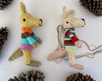 Benicio the chilly kangaroo - Amigurumi pattern