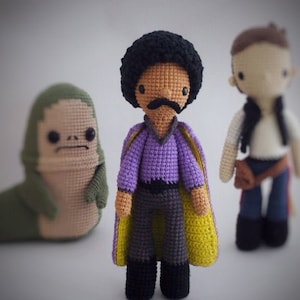 Lando Calrissian Crochet Pattern/Amigurumi image 1