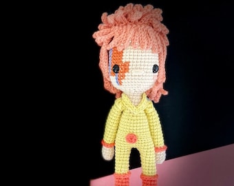 David Bowie - crochet pattern