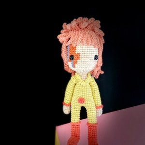 David Bowie - crochet pattern