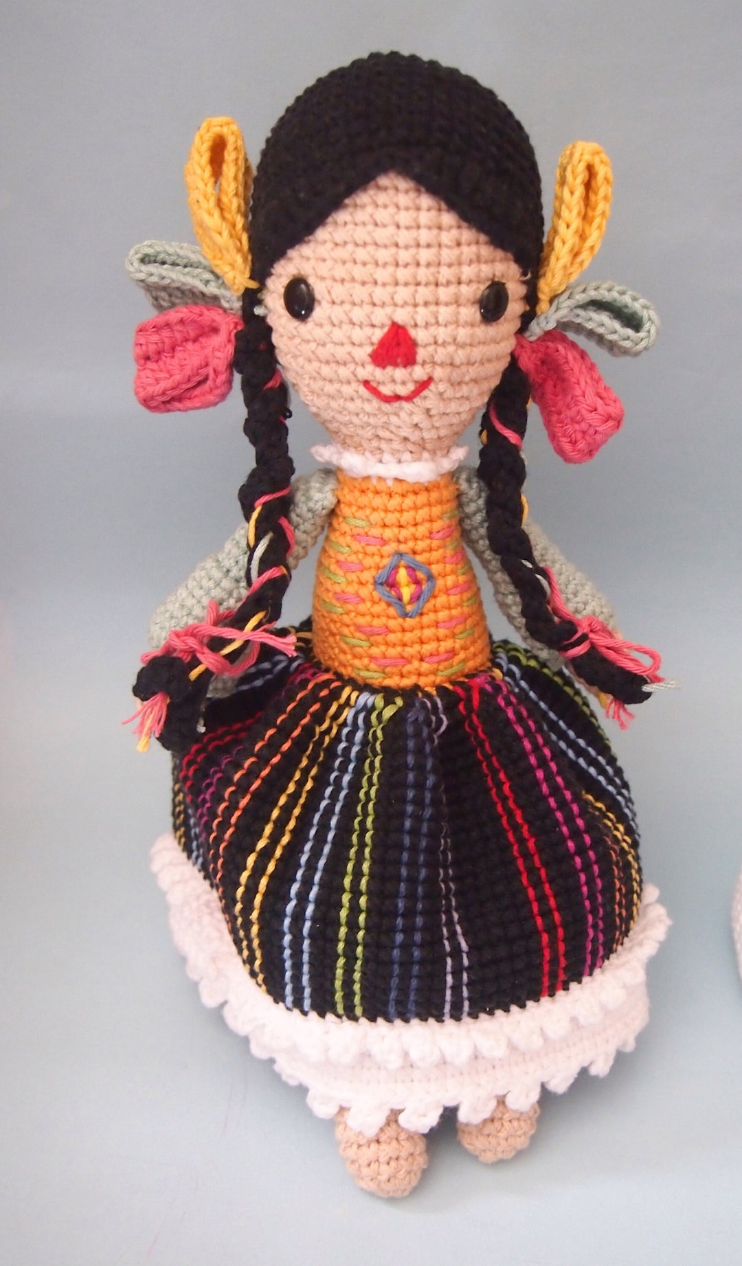 Muñeca MuÃ±eca Carolina Amigurumi Muñeca Amigurumi Ojos A