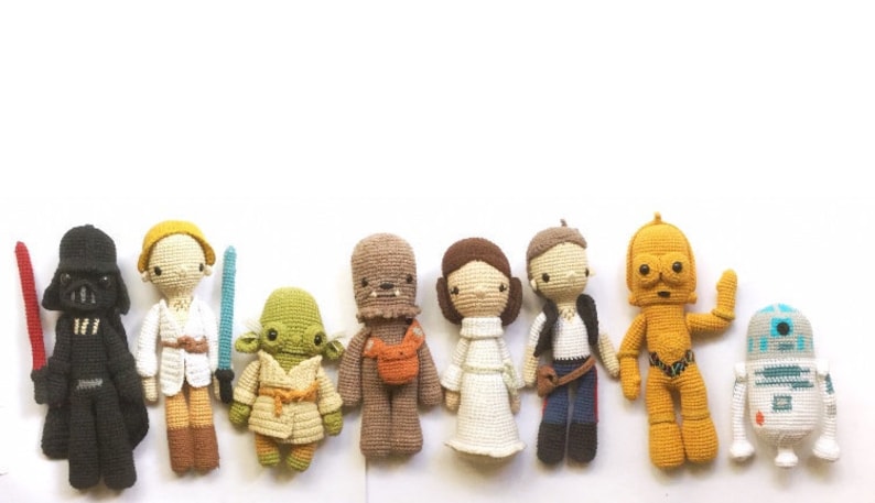 Star Wars combo Crochet Patterns/Amigurumi image 1