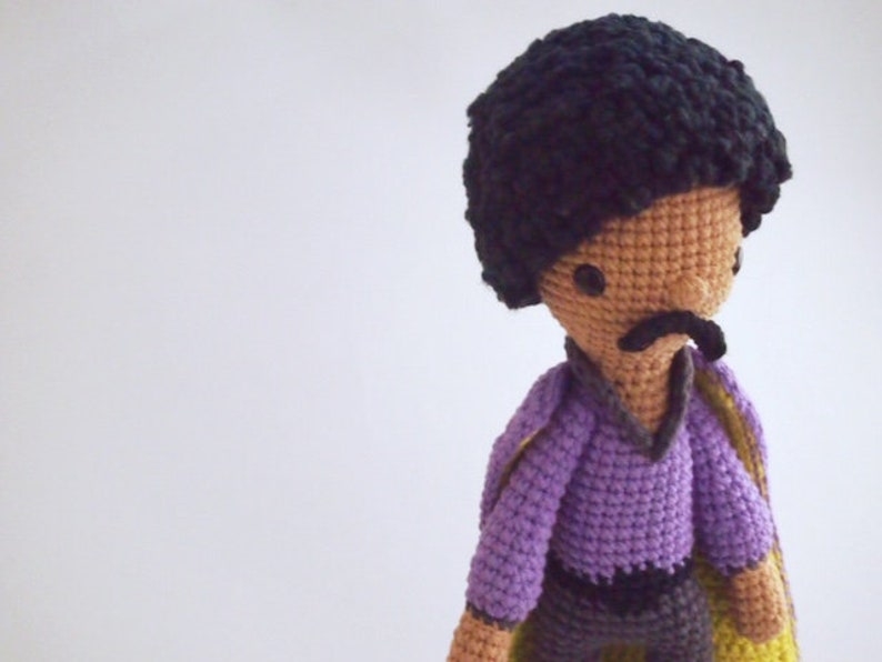 Lando Calrissian Crochet Pattern/Amigurumi image 4