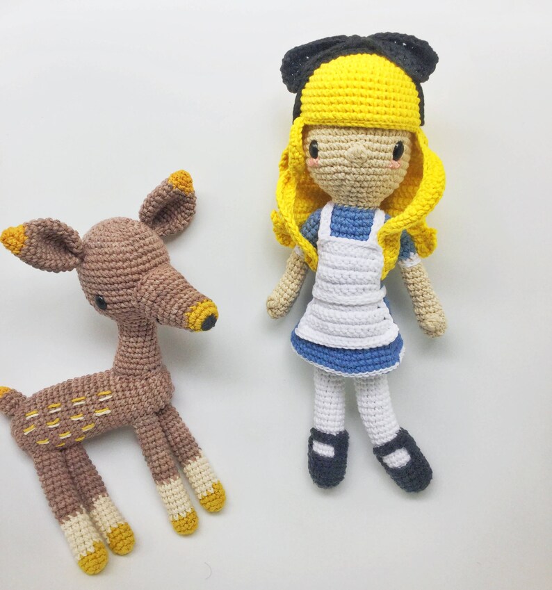 Alice in wonderlandCrochet pattern/amigurumi Etsy
