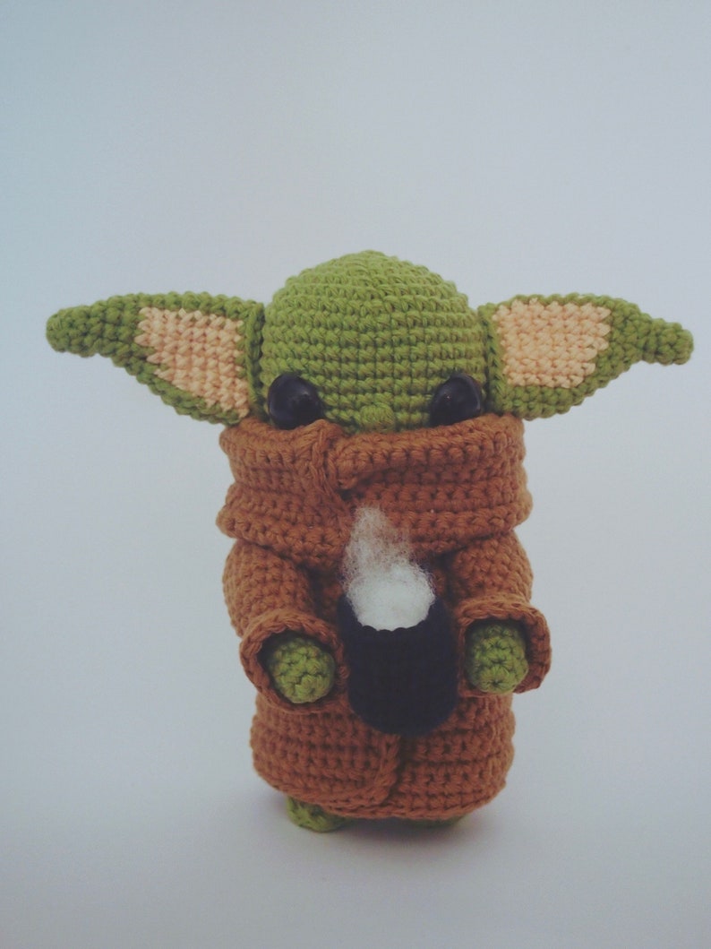 GREEN BABY ALIEN Crochet Pattern/Amigurumi image 2