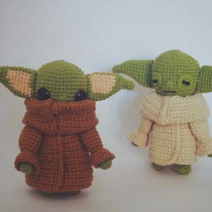 GREEN BABY ALIEN Crochet Pattern/Amigurumi image 5