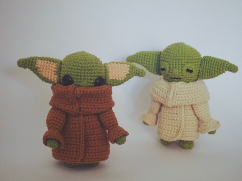 GREEN BABY ALIEN Crochet Pattern/Amigurumi image 5