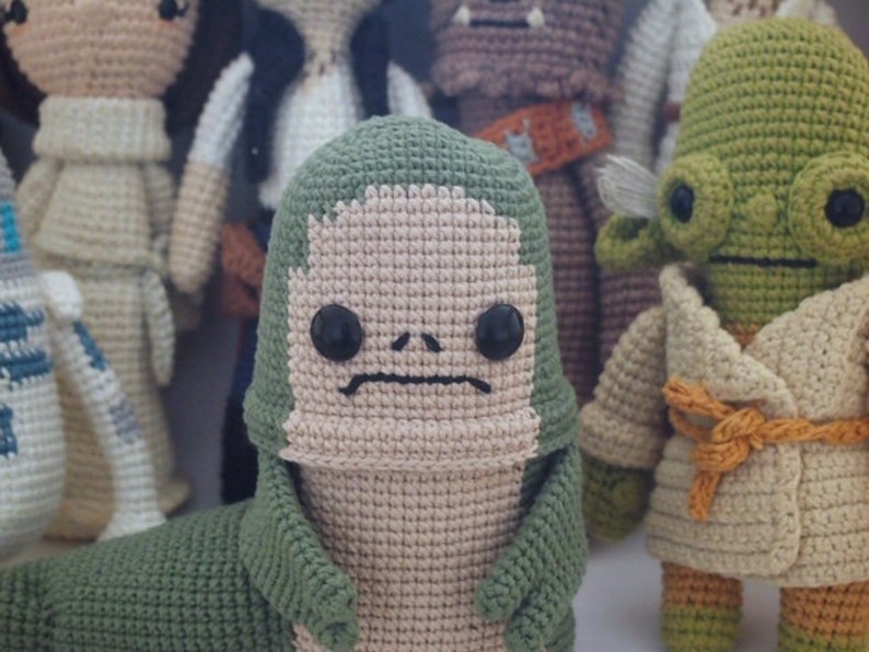 Jabba the Hutt Crochet Pattern/Amigurumi image 7