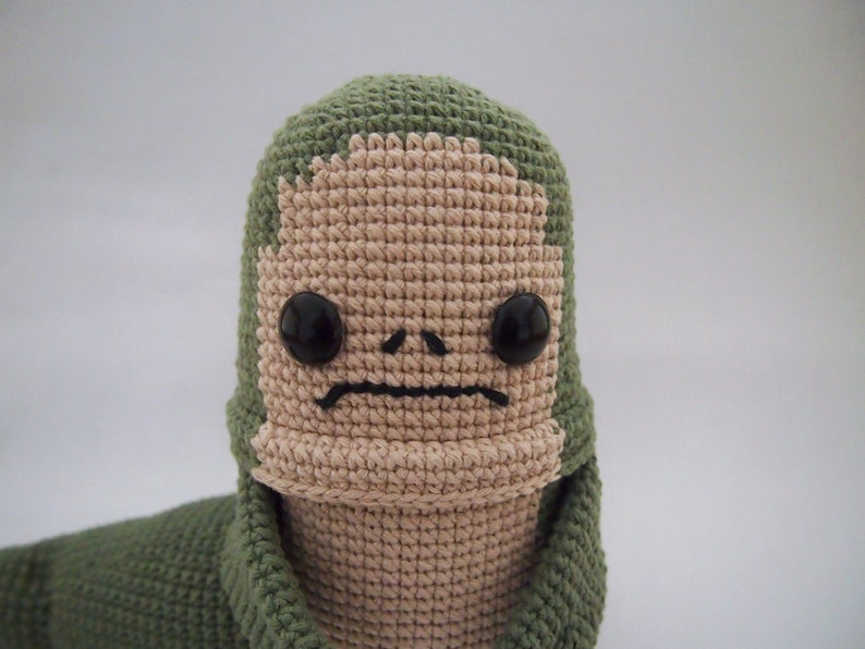 Jabba the Hutt Crochet Pattern/Amigurumi image 3