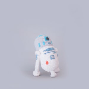 Star Wars MASTER YODA AND R2D2 Crochet Pattern/Amigurumi image 3