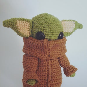 GREEN BABY ALIEN Crochet Pattern/Amigurumi image 4