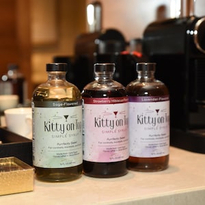 All- Natural Cocktail & Mocktail syrups I no additives, small batch