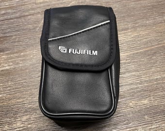 Estuche de transporte para cámara FUJIFILM FUJI con presilla para cinturón, estilo vintage