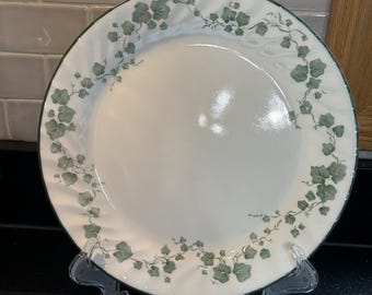 4 piatti piani Corelle Corning Callaway Green Ivy Swirl da 10 1/4" Cottage