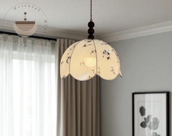 Boho hanglamp bamboe rotan | Geweven plafondlamp | Eco Japandi boho-verlichtingsarmatuur