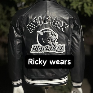 Avirex Black Aces - Etsy
