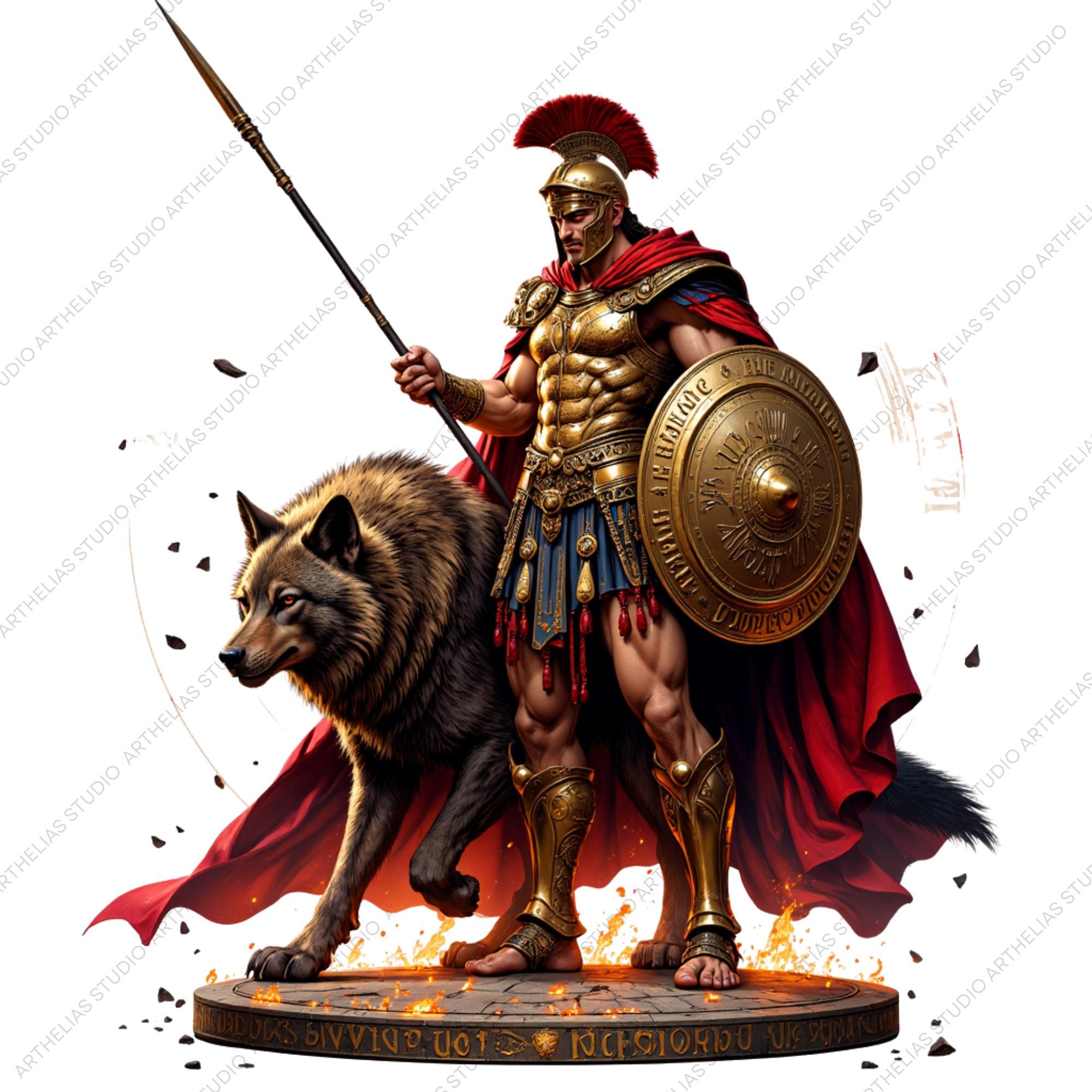 Greek and Roman Pagan Gods Clipart Set – Fantasy Pngs for Digital Art ...
