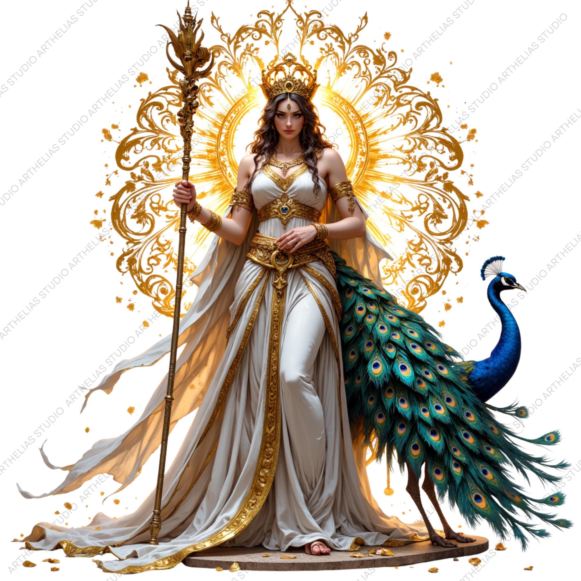 Greek and Roman Pagan Gods Clipart Set – Fantasy Pngs for Digital Art ...